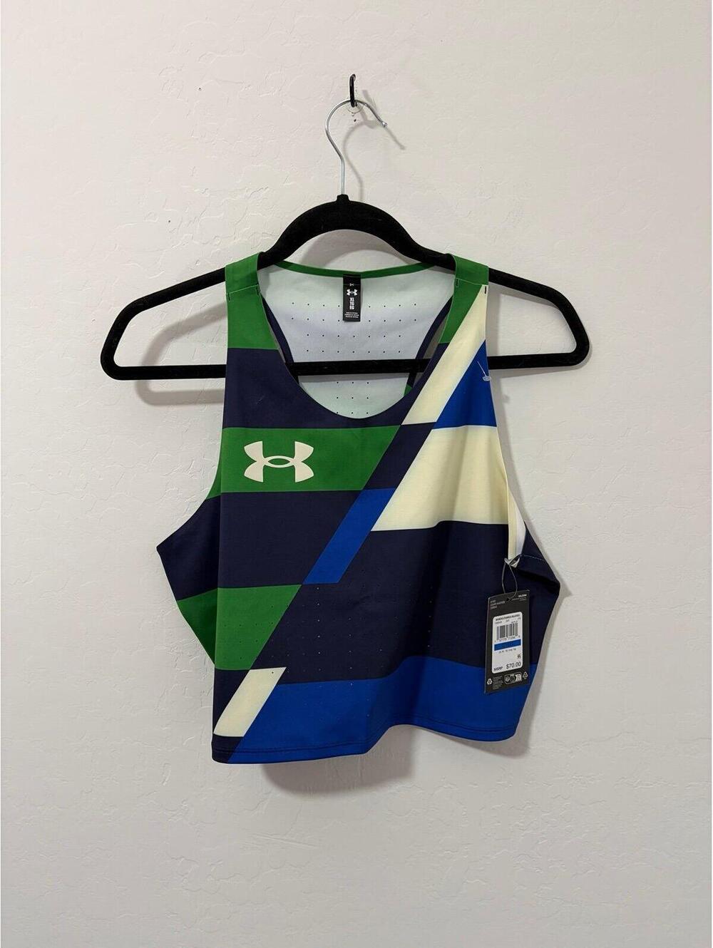 New $70 Under Armour Women's Elite Pro Run '25 Crop Top - Womens size XL